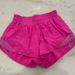 lululemon athletica sonic  Pink Athletic Shorts